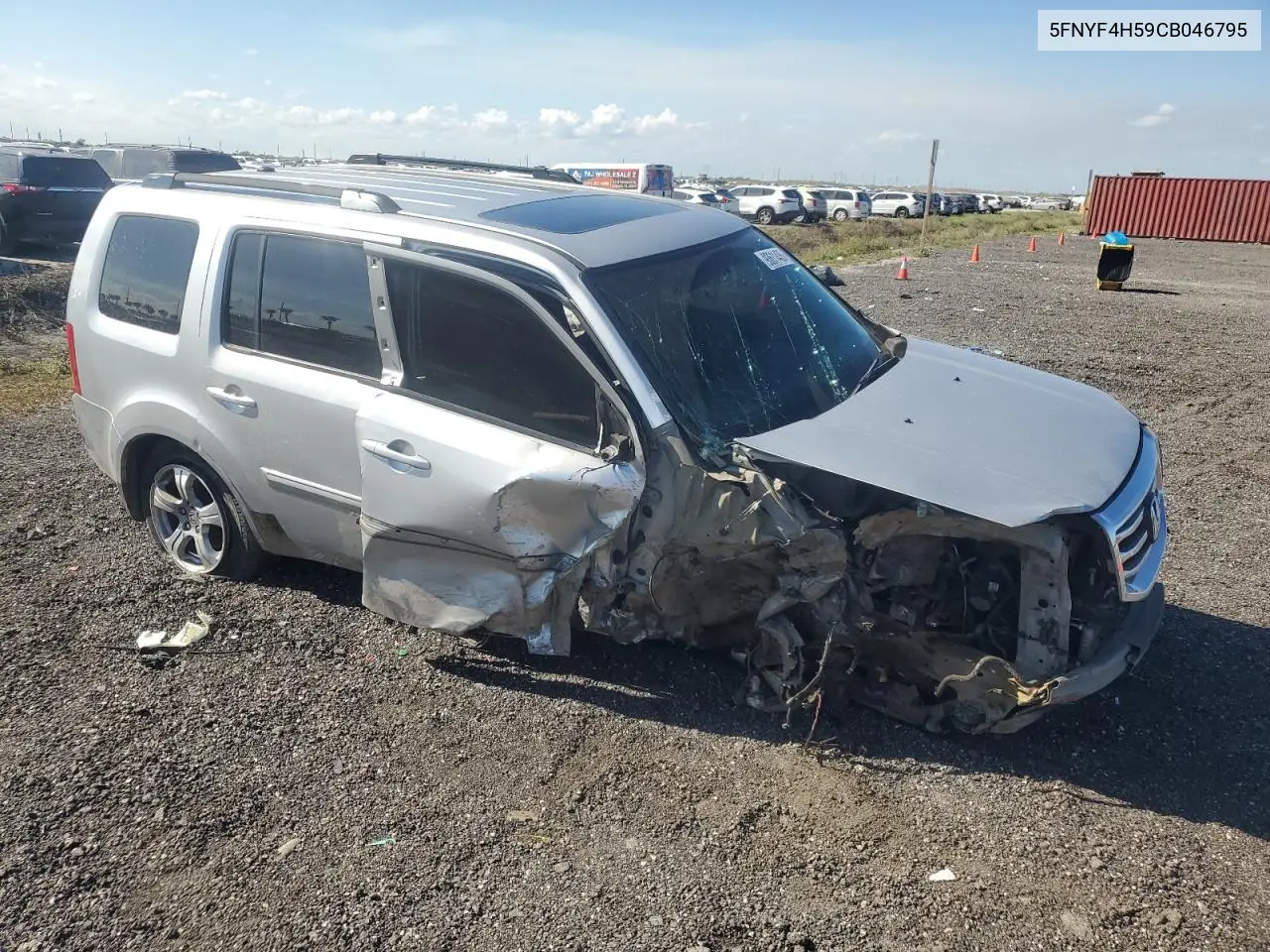 5FNYF4H59CB046795 2012 Honda Pilot Exl