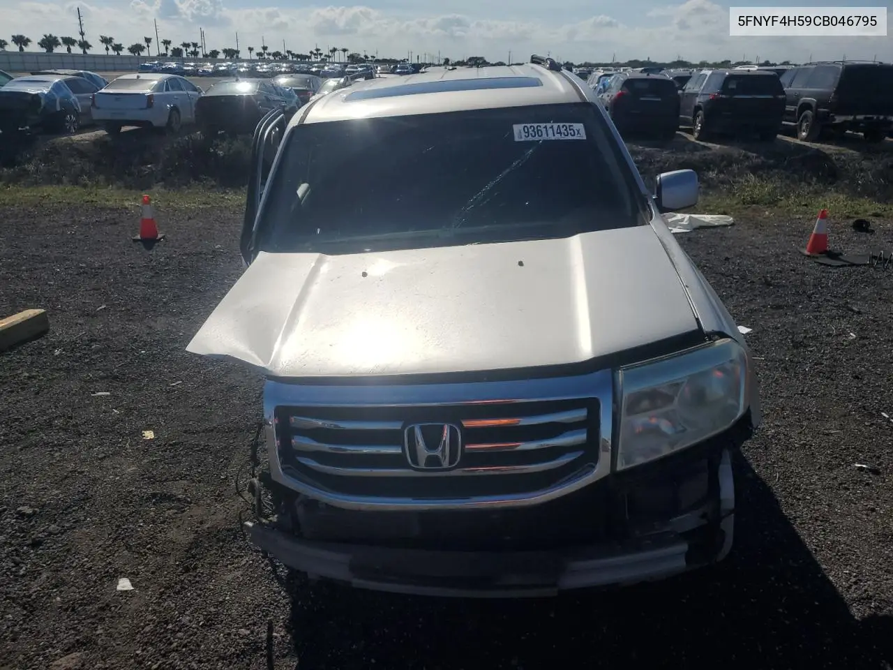5FNYF4H59CB046795 2012 Honda Pilot Exl