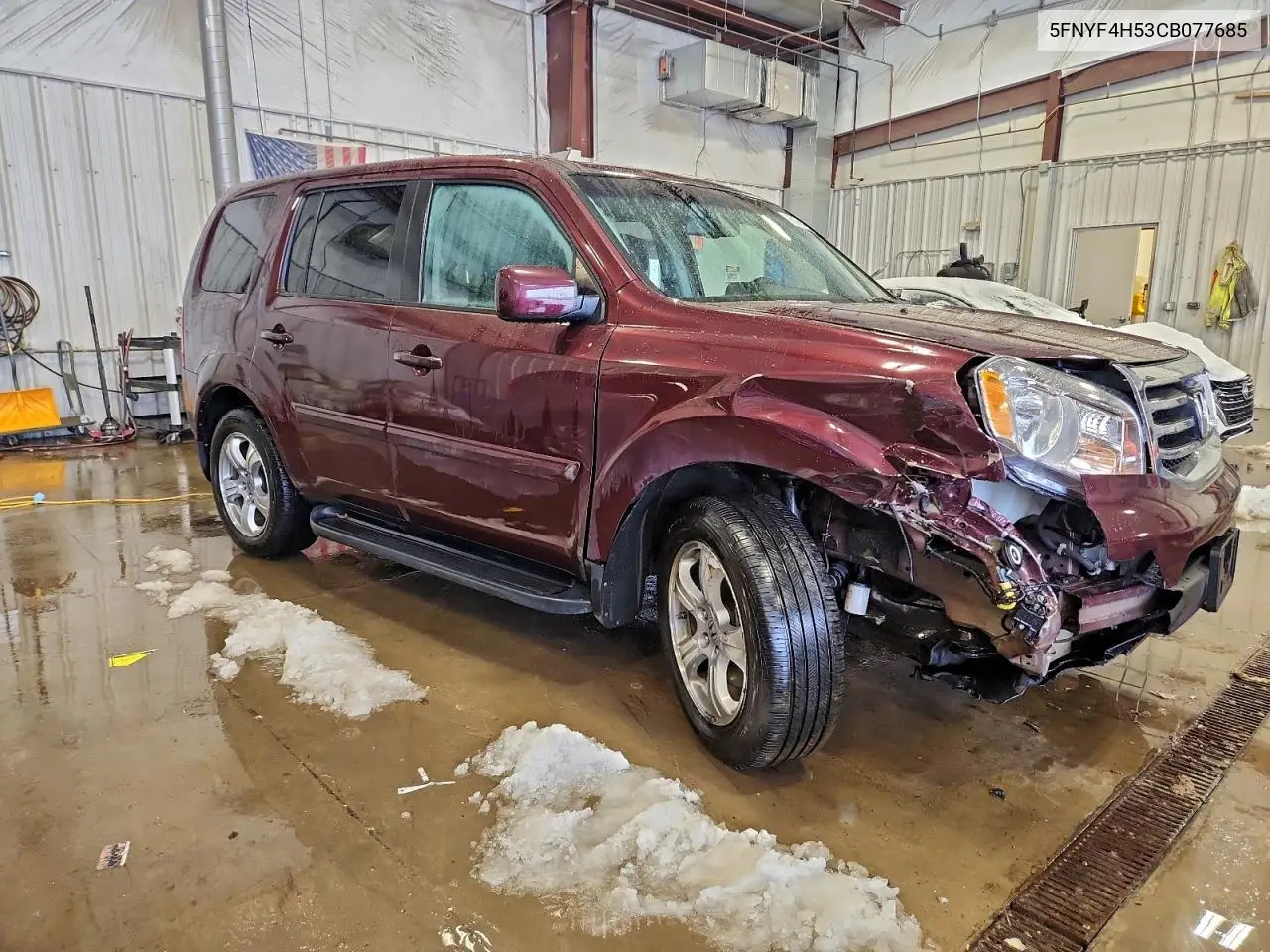 5FNYF4H53CB077685 2012 Honda Pilot Exl