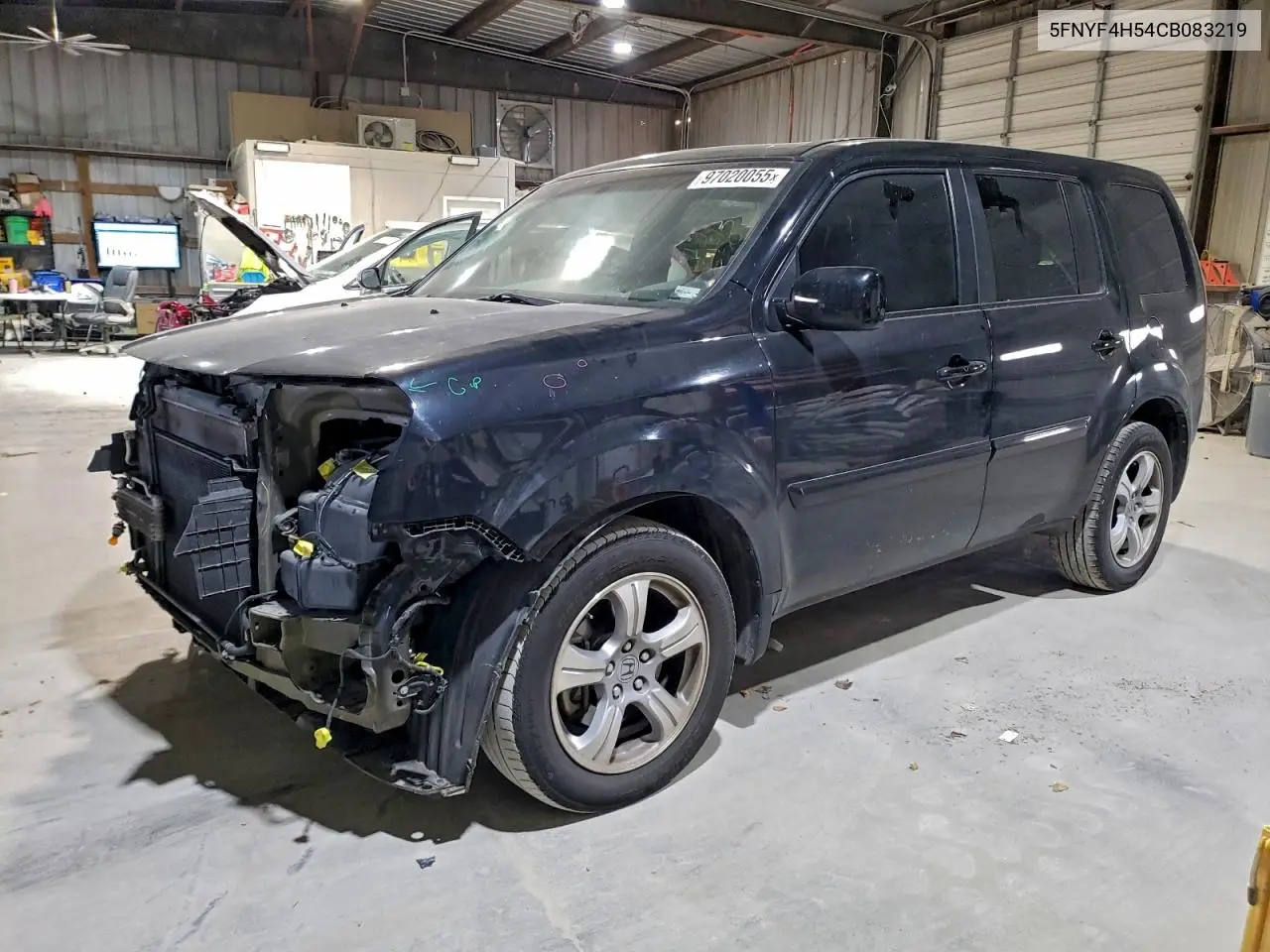 5FNYF4H54CB083219 2012 Honda Pilot Exl