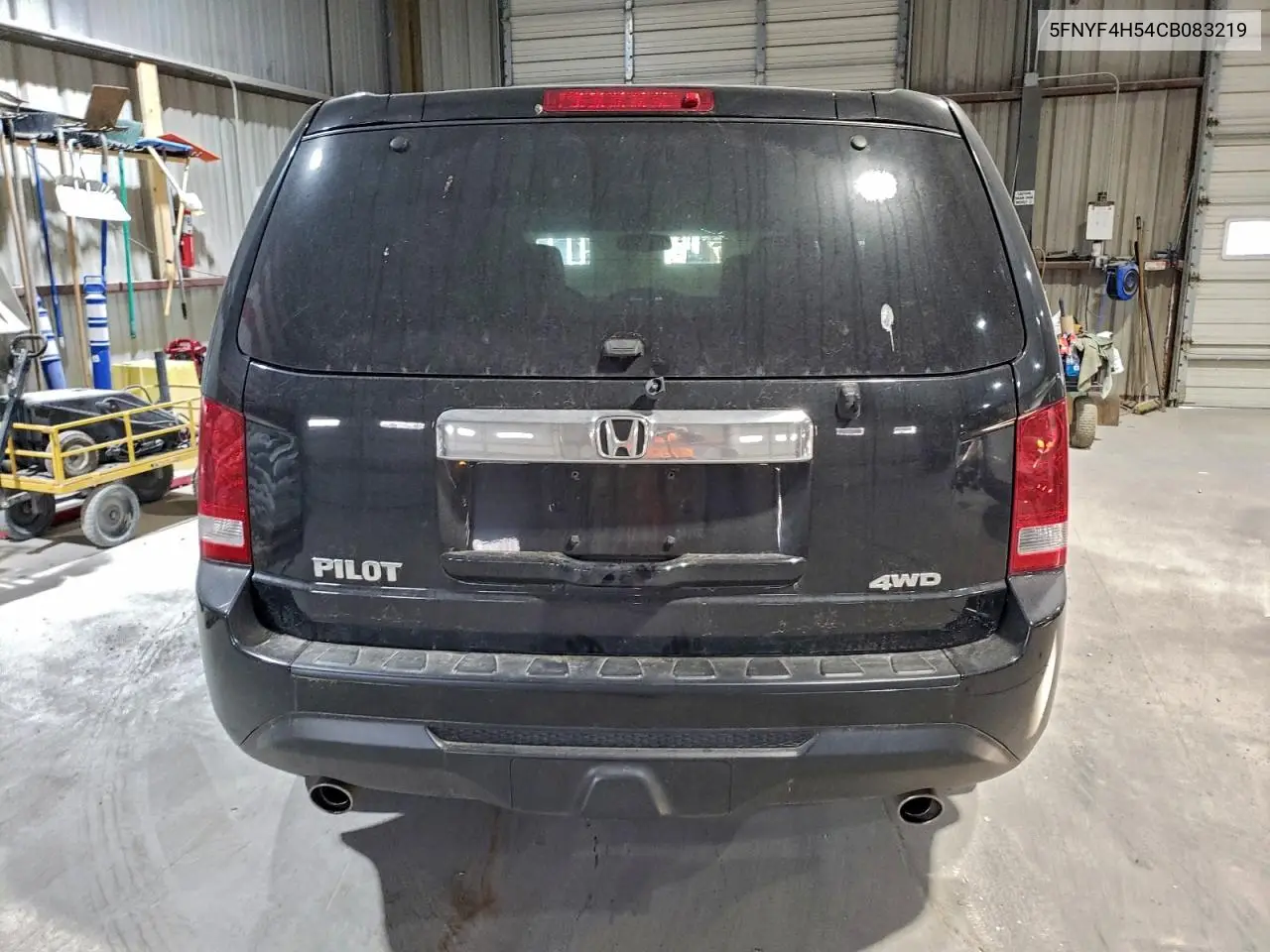5FNYF4H54CB083219 2012 Honda Pilot Exl