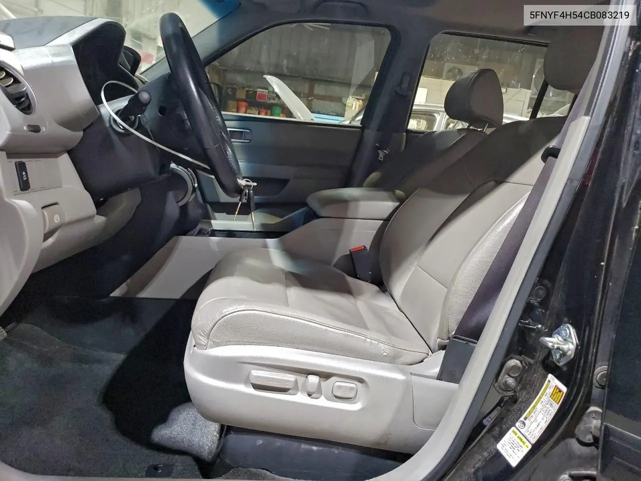 5FNYF4H54CB083219 2012 Honda Pilot Exl