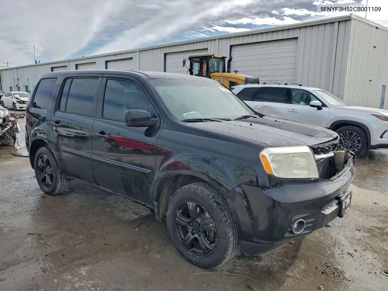 5FNYF3H52CB001109 2012 Honda Pilot Exl