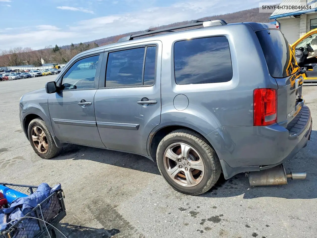 5FNYF4H73DB046634 2013 Honda Pilot Exln