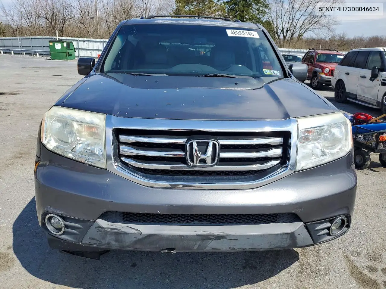 5FNYF4H73DB046634 2013 Honda Pilot Exln