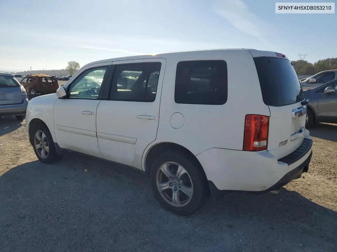5FNYF4H5XDB053210 2013 Honda Pilot Exl