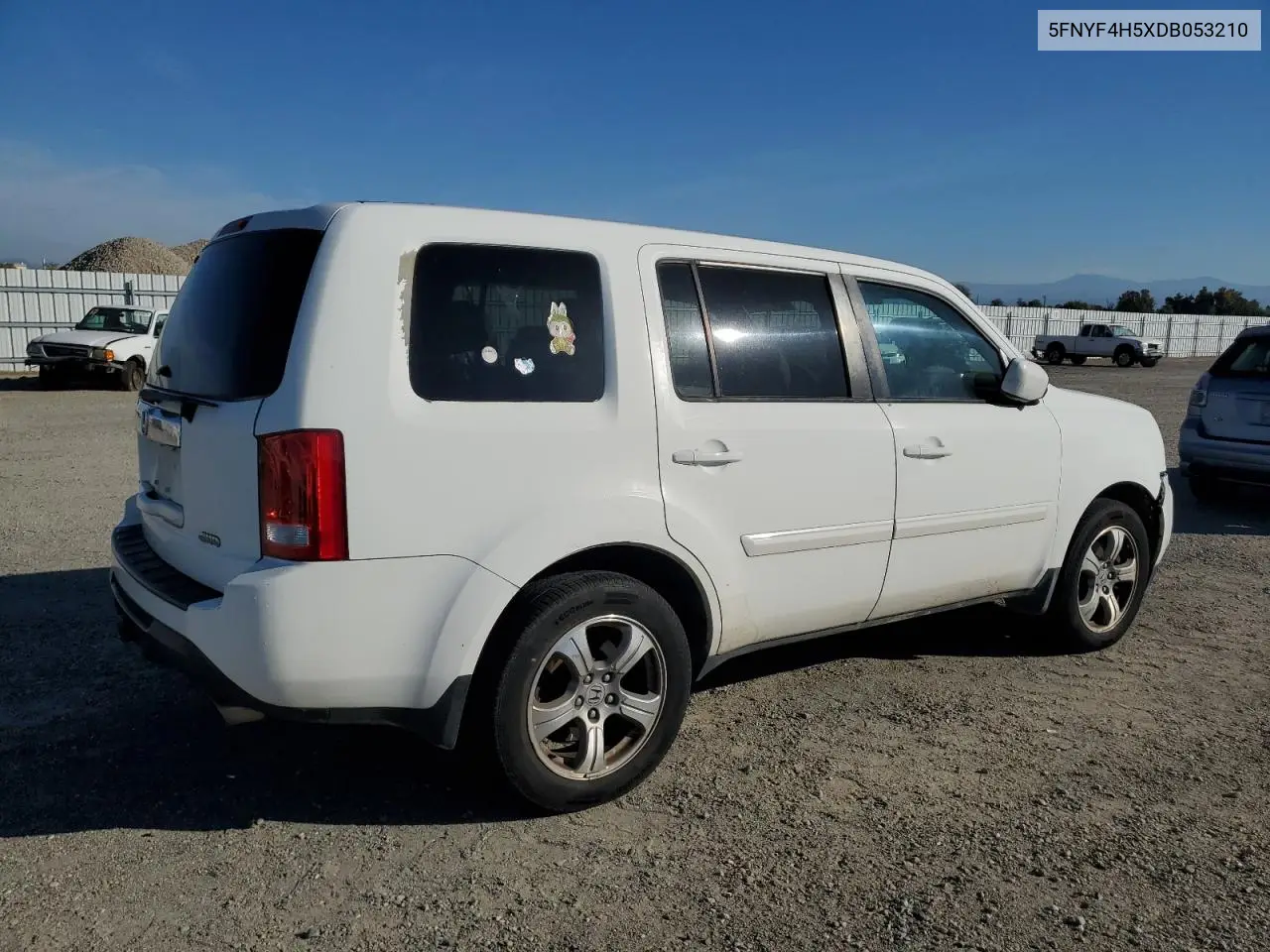 5FNYF4H5XDB053210 2013 Honda Pilot Exl