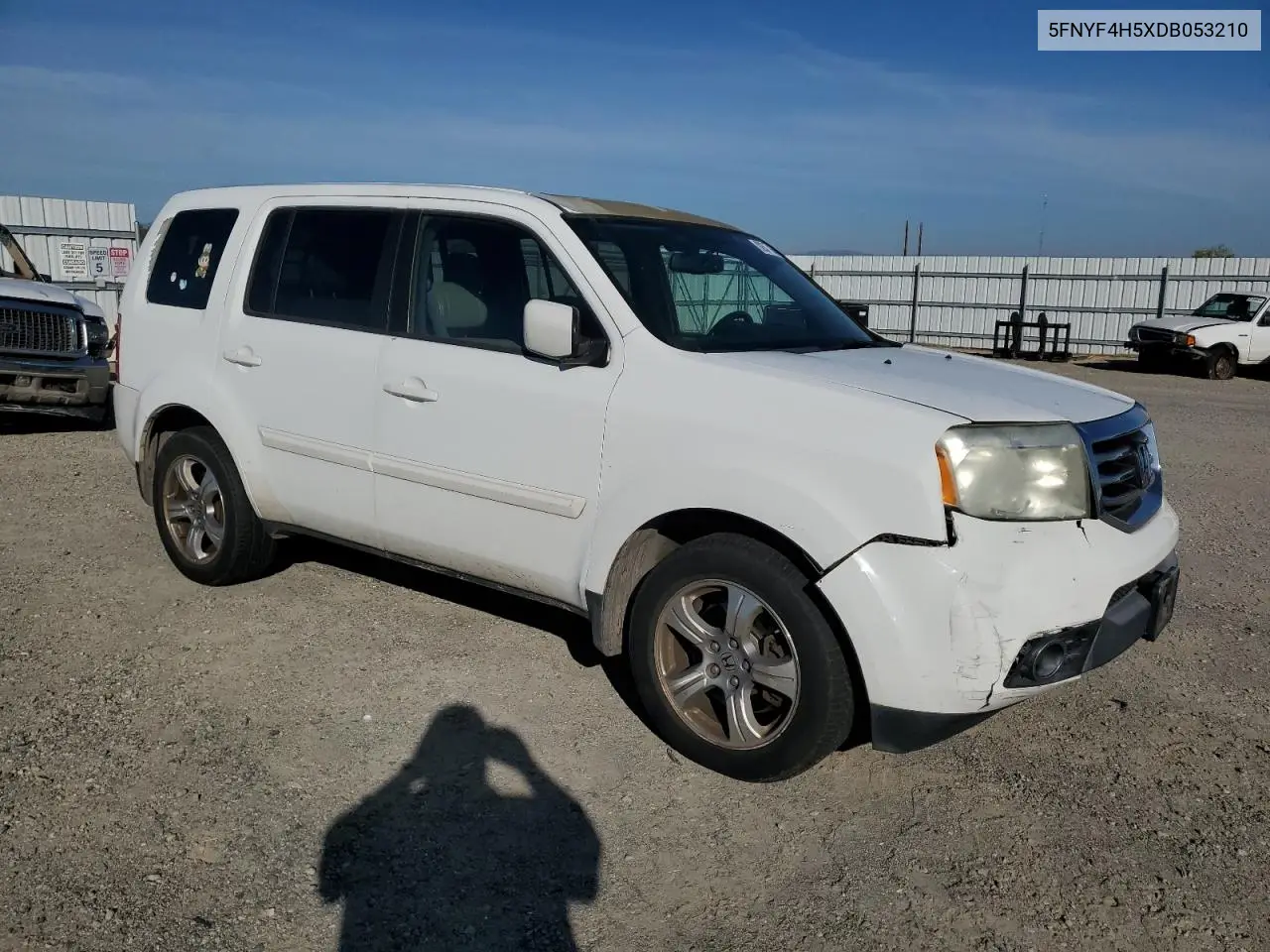 5FNYF4H5XDB053210 2013 Honda Pilot Exl