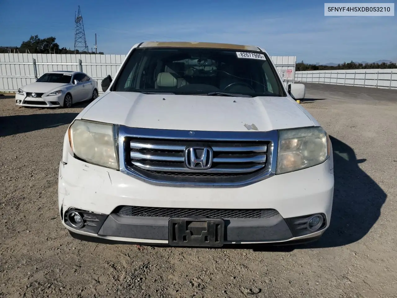 5FNYF4H5XDB053210 2013 Honda Pilot Exl