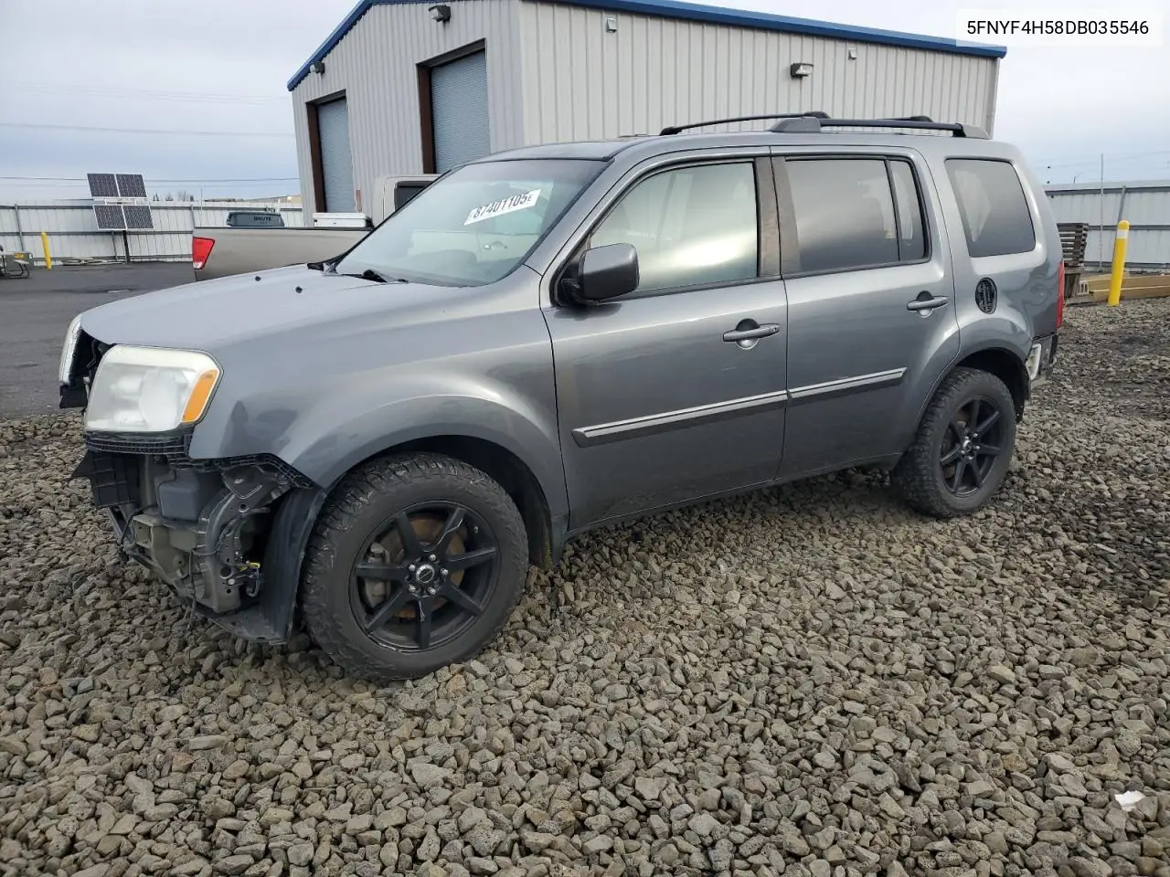 5FNYF4H58DB035546 2013 Honda Pilot Exl