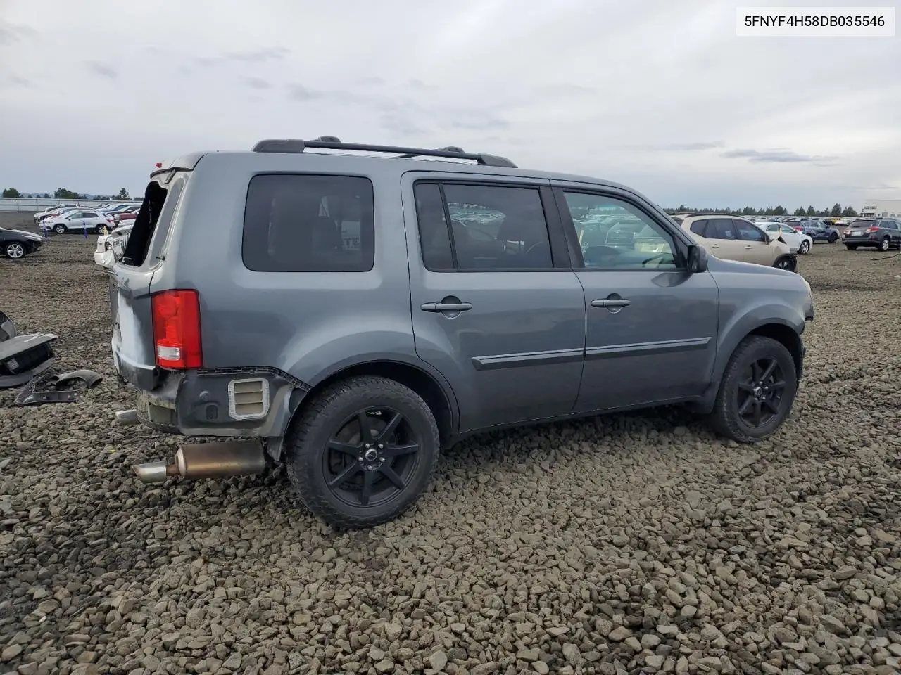 5FNYF4H58DB035546 2013 Honda Pilot Exl