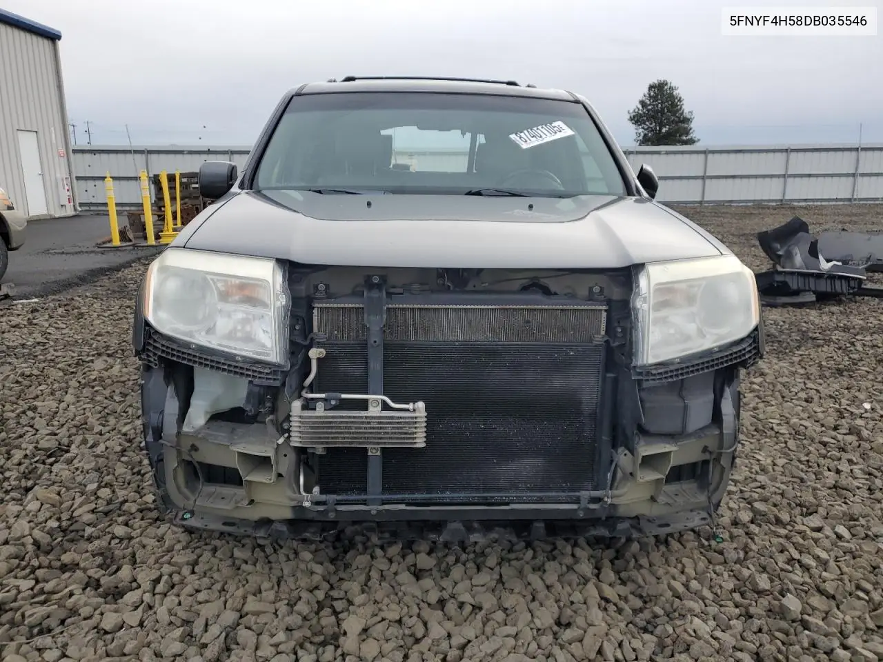 5FNYF4H58DB035546 2013 Honda Pilot Exl