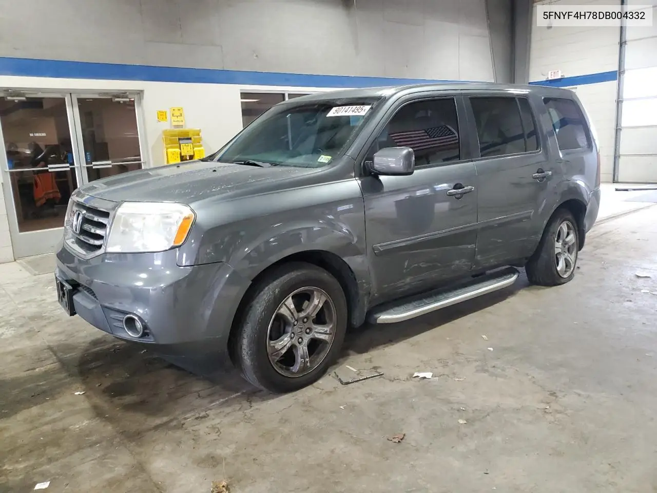 5FNYF4H78DB004332 2013 Honda Pilot Exln