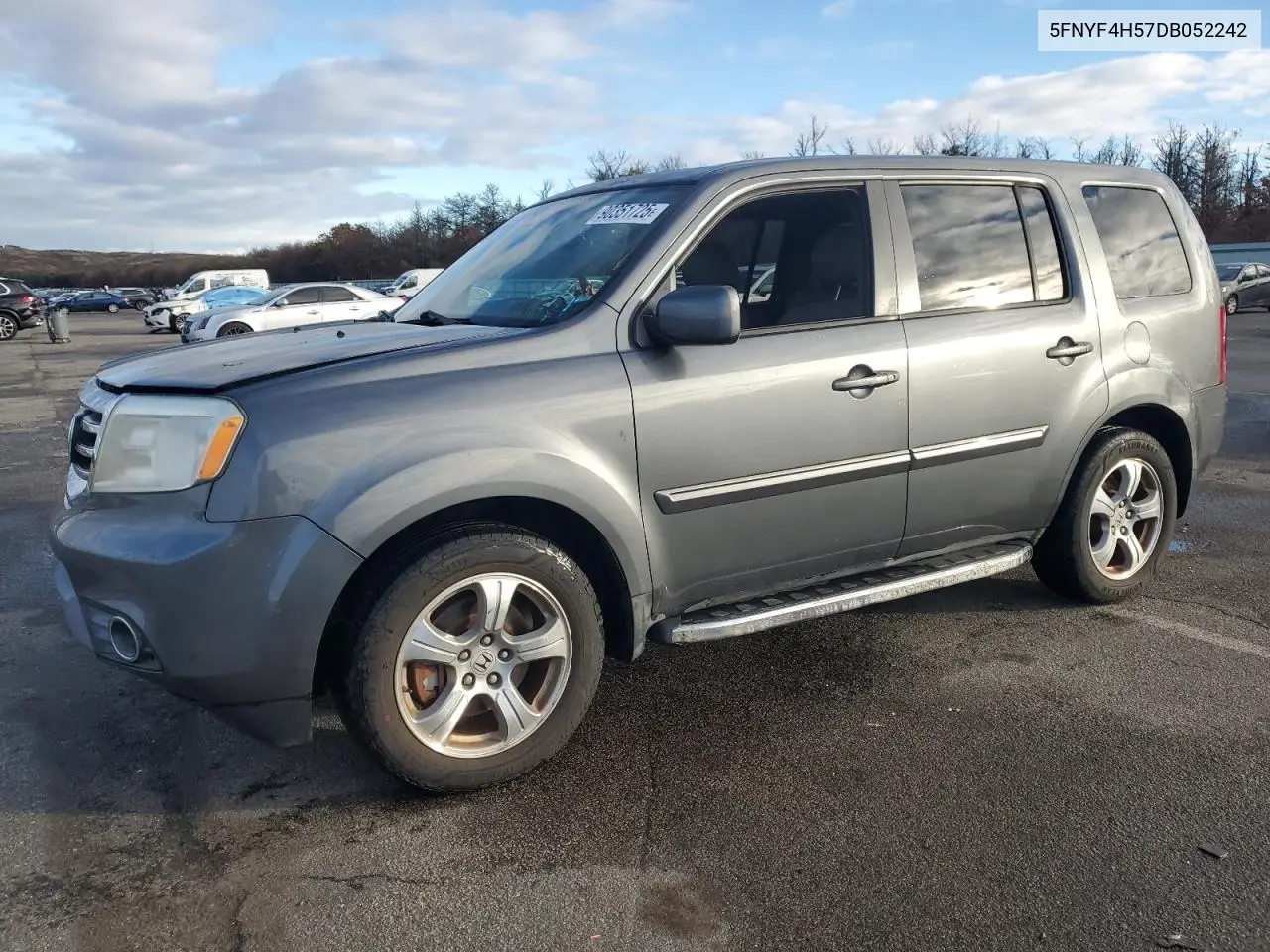 5FNYF4H57DB052242 2013 Honda Pilot Exl