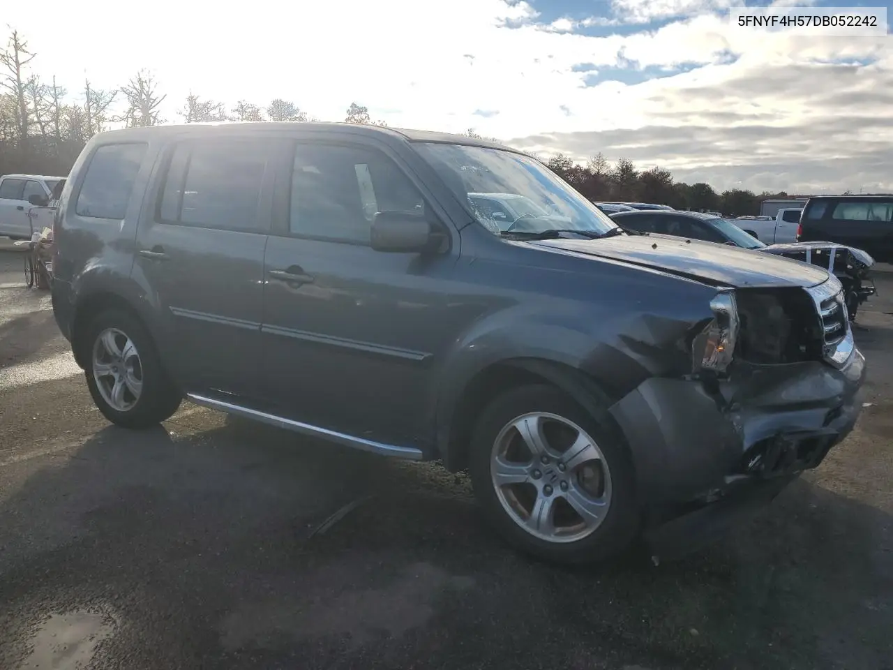 5FNYF4H57DB052242 2013 Honda Pilot Exl