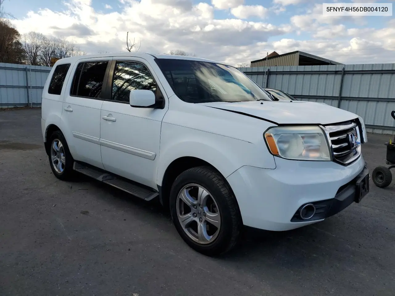 5FNYF4H56DB004120 2013 Honda Pilot Exl
