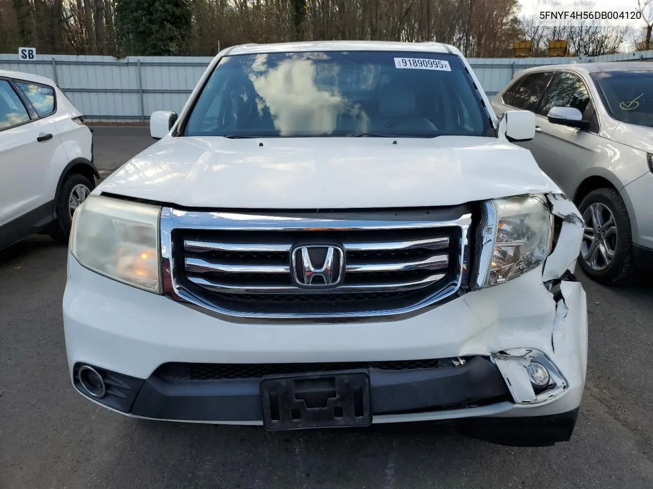 5FNYF4H56DB004120 2013 Honda Pilot Exl
