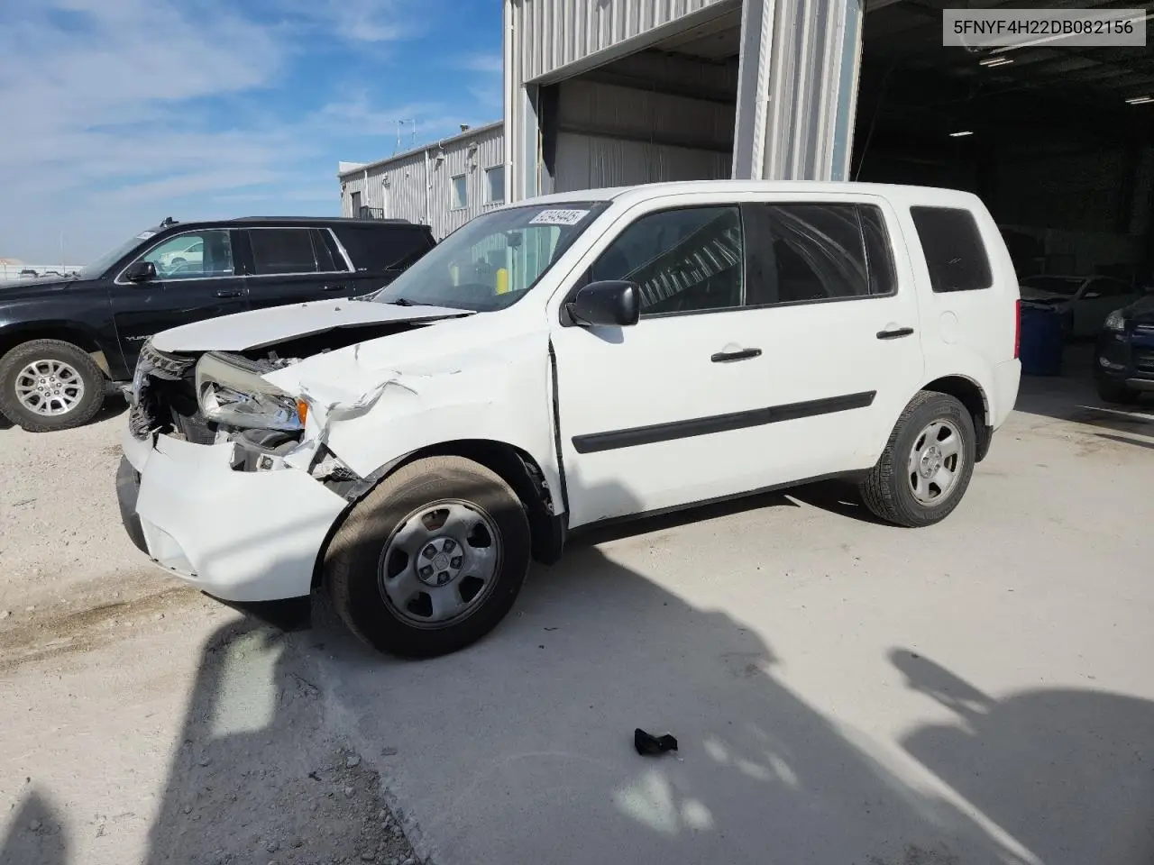 5FNYF4H22DB082156 2013 Honda Pilot Lx