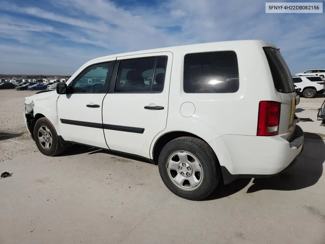 5FNYF4H22DB082156 2013 Honda Pilot Lx