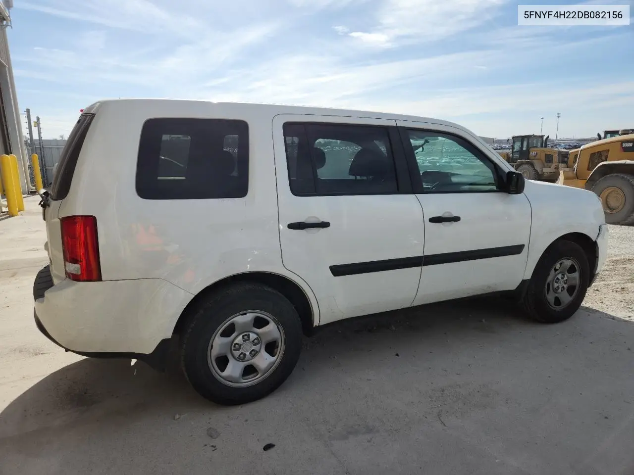 5FNYF4H22DB082156 2013 Honda Pilot Lx