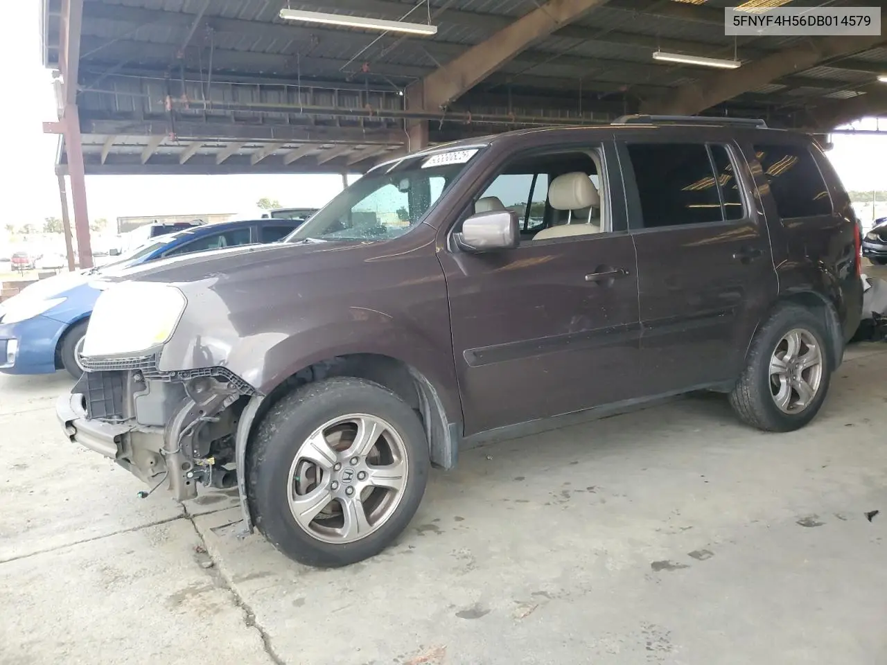 5FNYF4H56DB014579 2013 Honda Pilot Exl