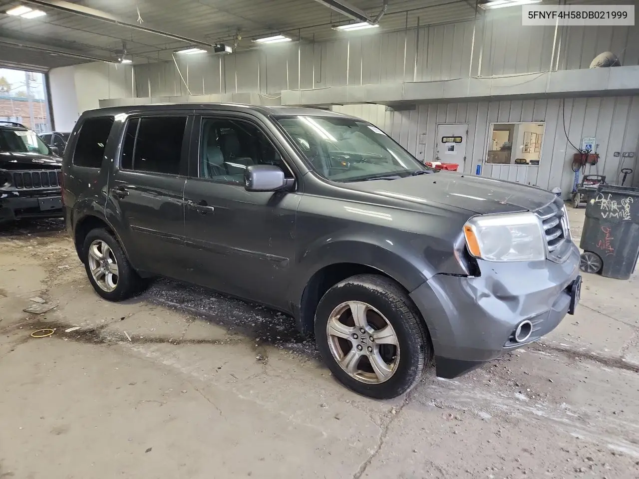 5FNYF4H58DB021999 2013 Honda Pilot Exl