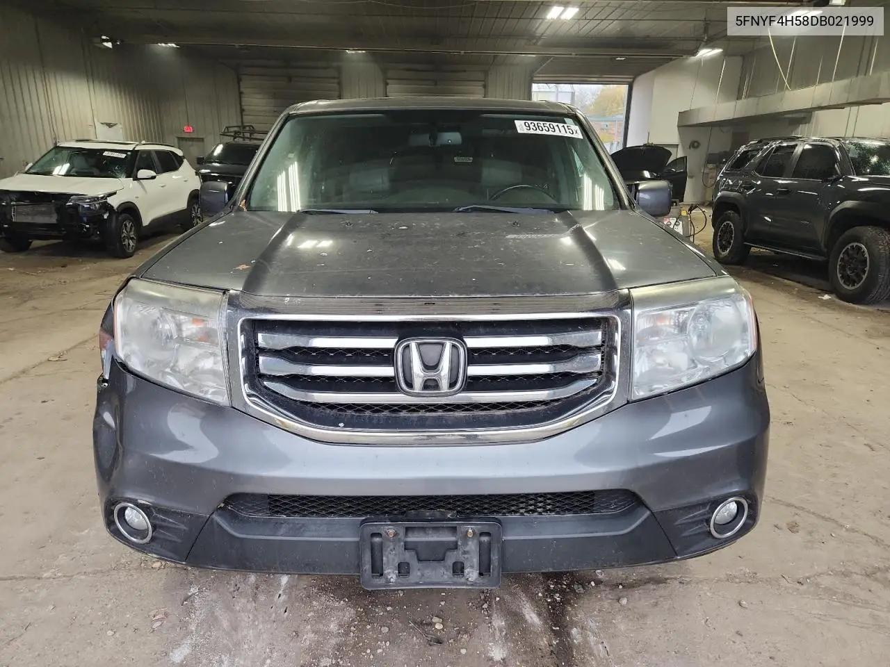 5FNYF4H58DB021999 2013 Honda Pilot Exl