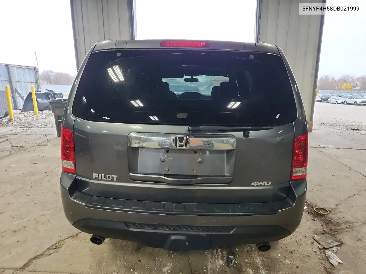5FNYF4H58DB021999 2013 Honda Pilot Exl