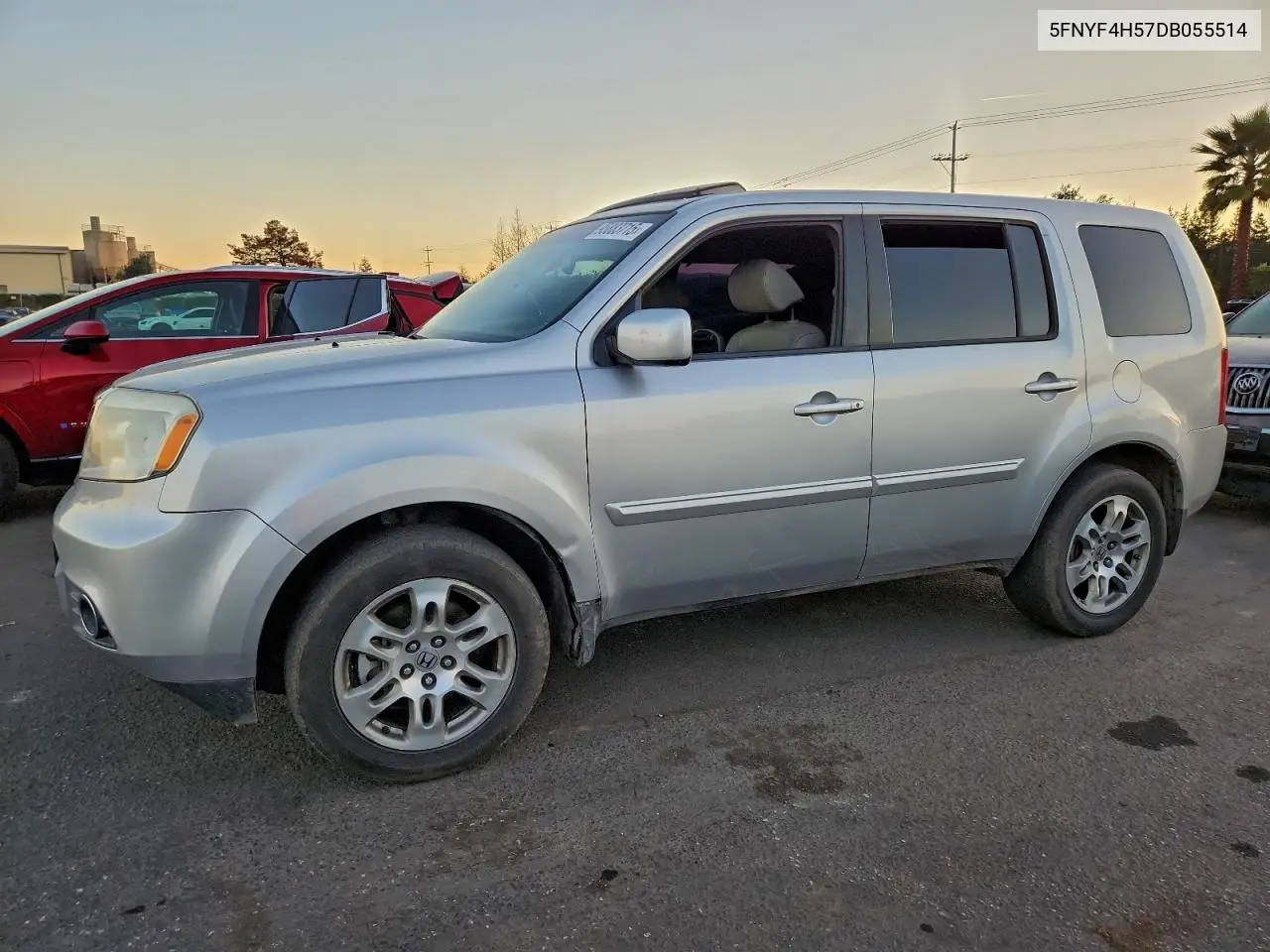 5FNYF4H57DB055514 2013 Honda Pilot Exl