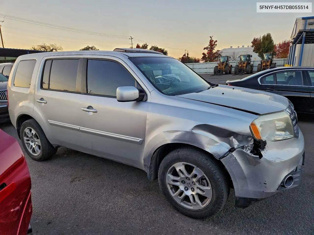 5FNYF4H57DB055514 2013 Honda Pilot Exl