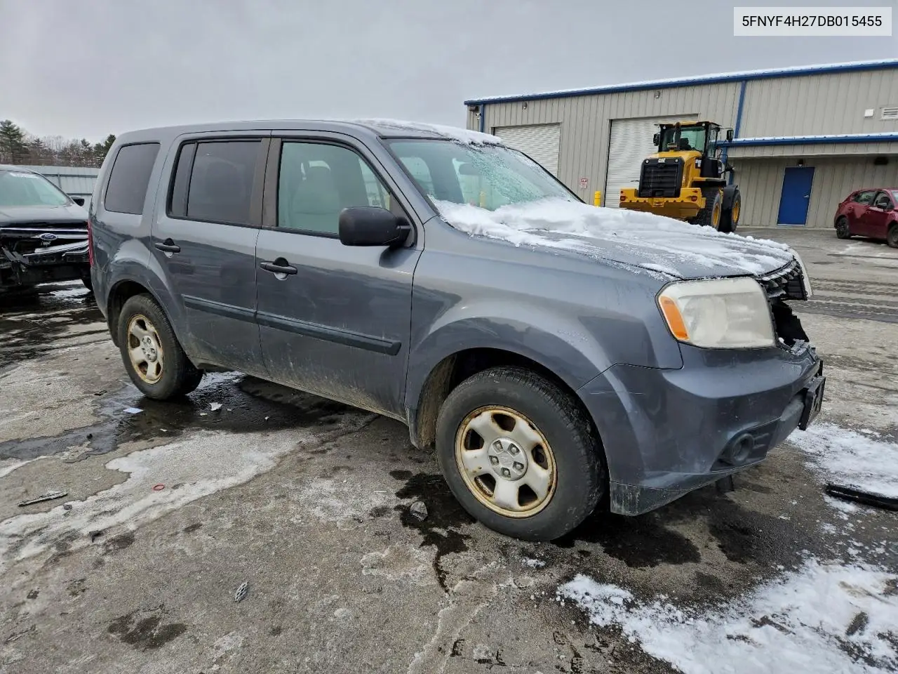 5FNYF4H27DB015455 2013 Honda Pilot Lx