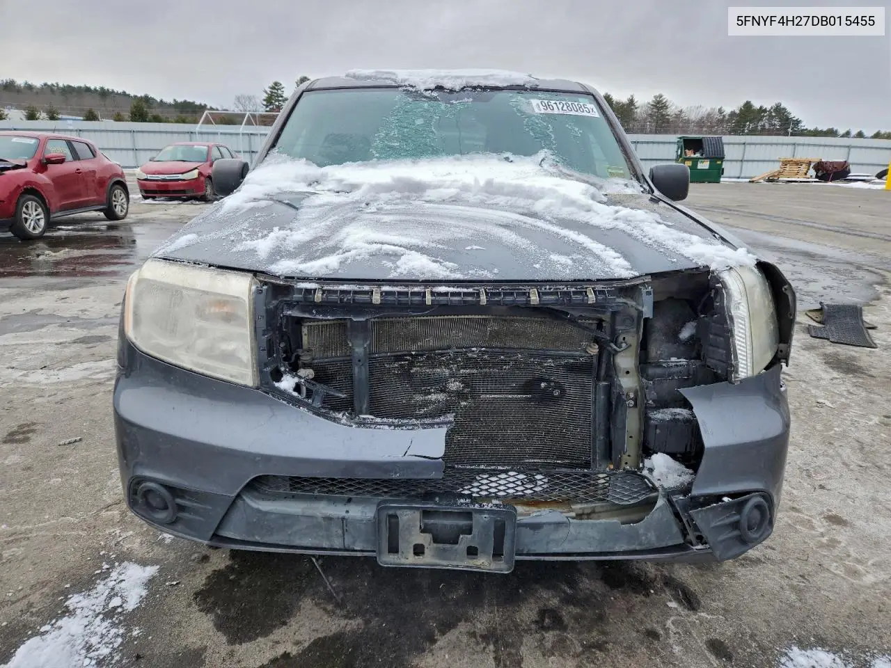 5FNYF4H27DB015455 2013 Honda Pilot Lx