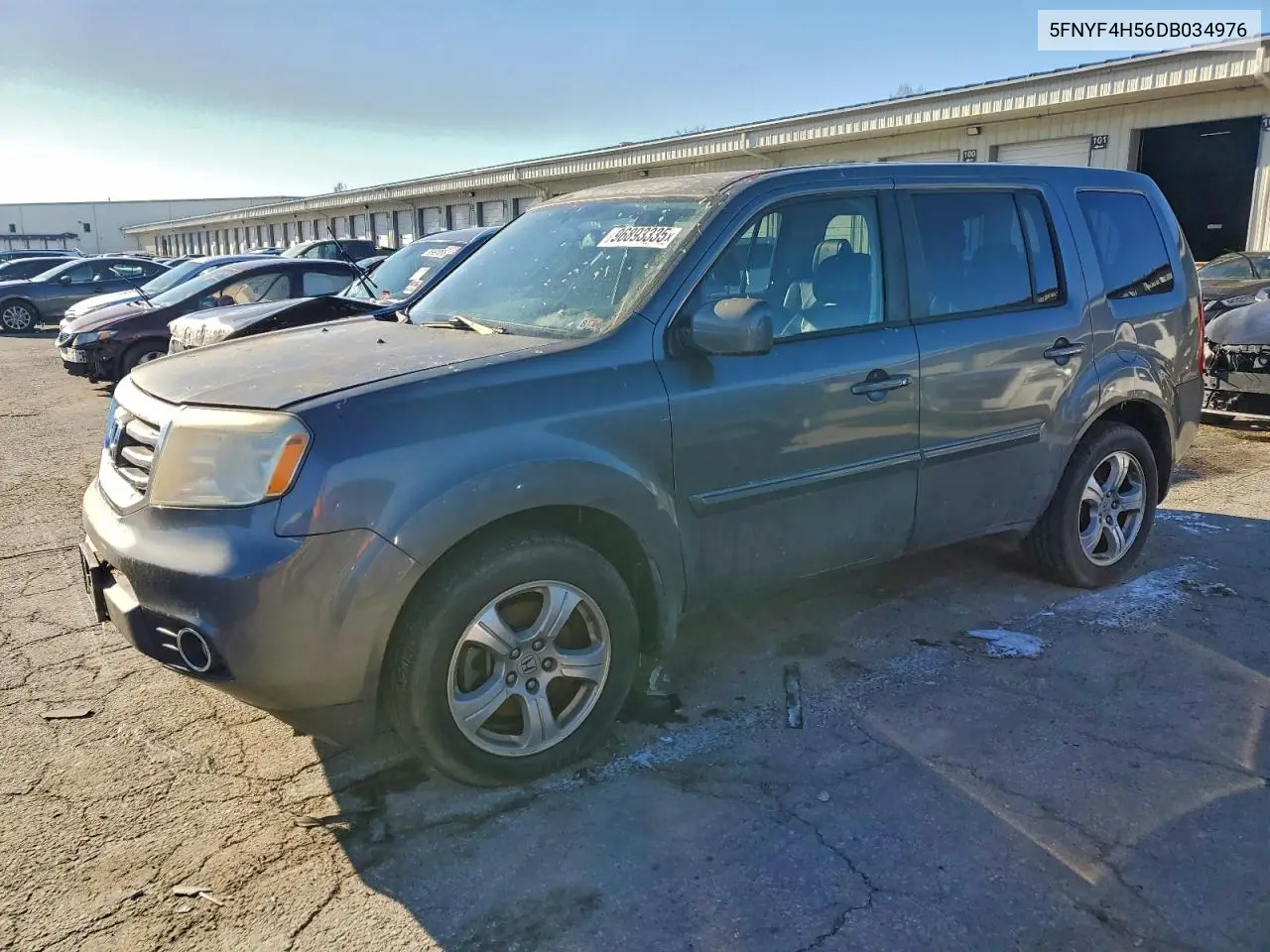 5FNYF4H56DB034976 2013 Honda Pilot Exl