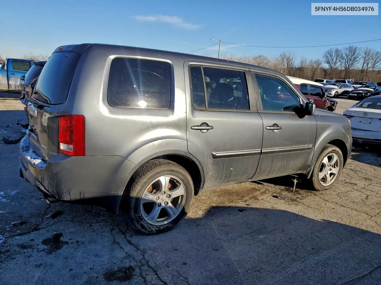 5FNYF4H56DB034976 2013 Honda Pilot Exl
