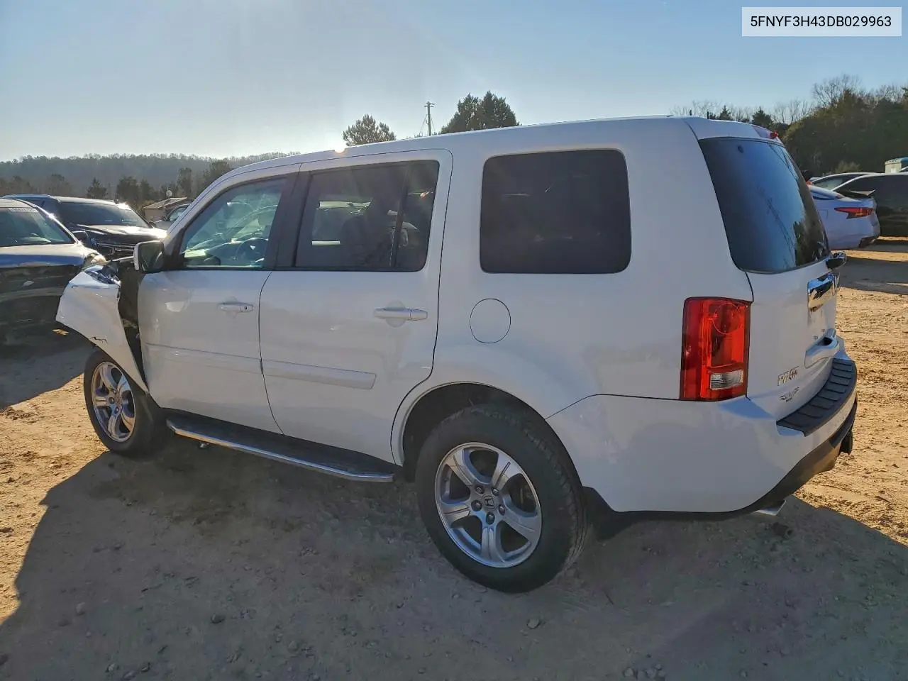 5FNYF3H43DB029963 2013 Honda Pilot Ex