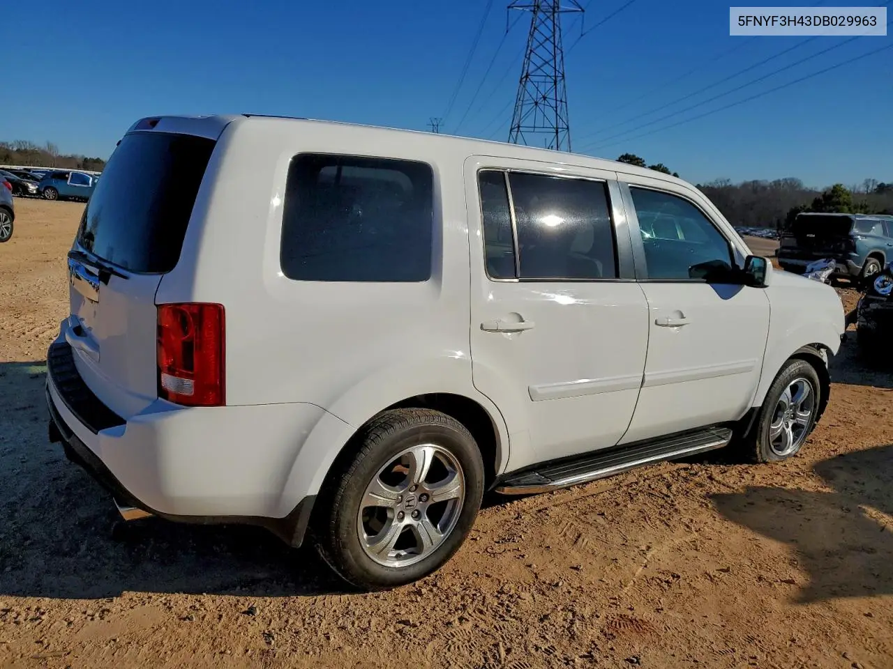 5FNYF3H43DB029963 2013 Honda Pilot Ex