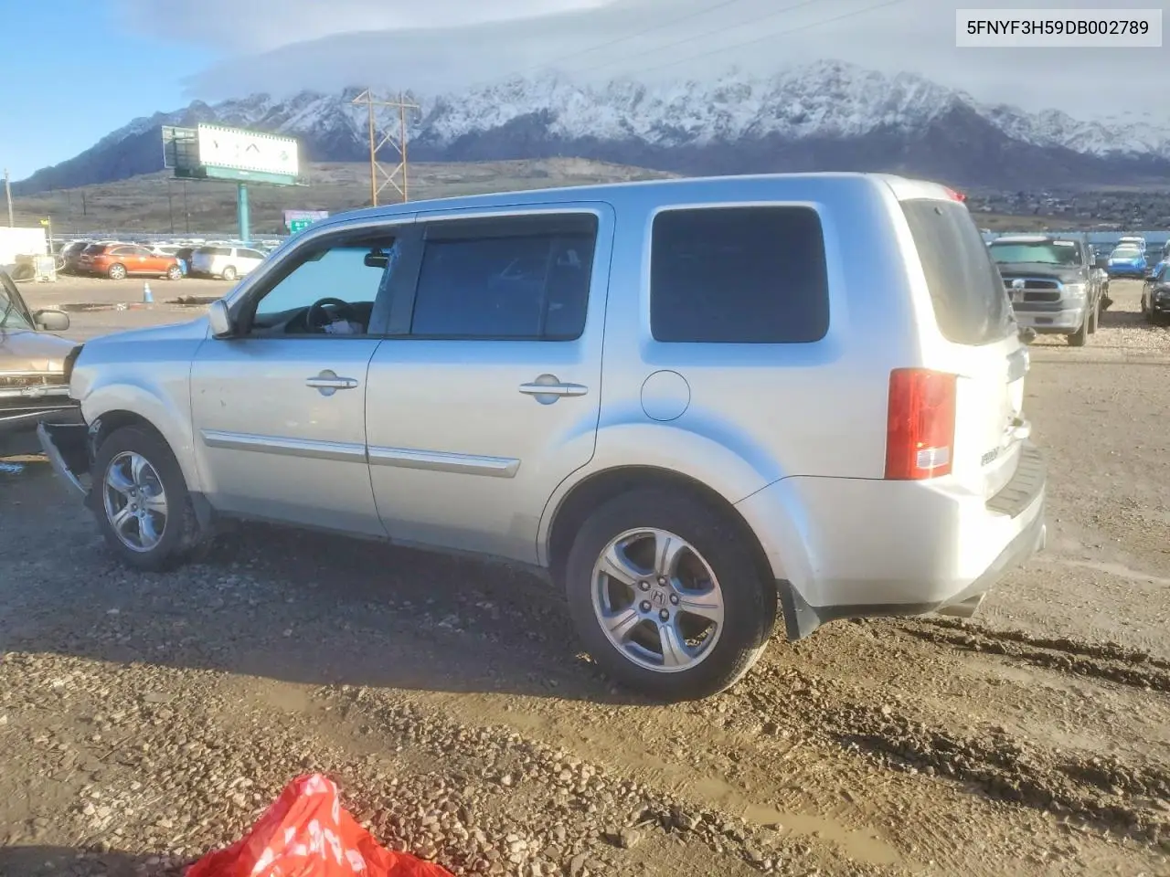 5FNYF3H59DB002789 2013 Honda Pilot Exl
