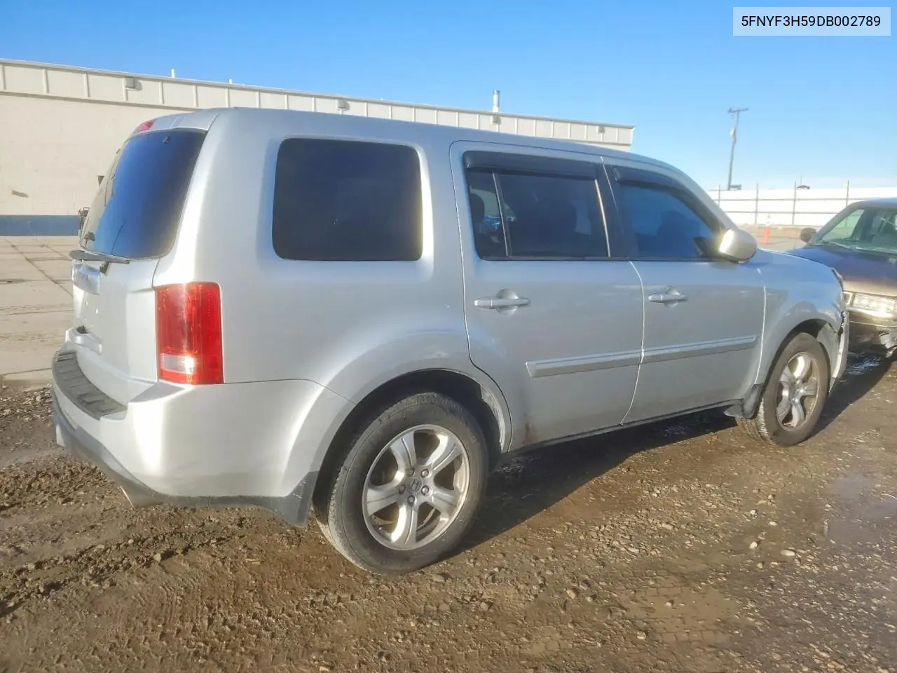 5FNYF3H59DB002789 2013 Honda Pilot Exl