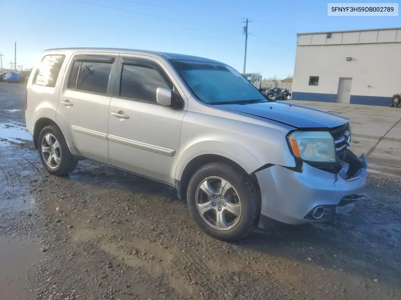 5FNYF3H59DB002789 2013 Honda Pilot Exl