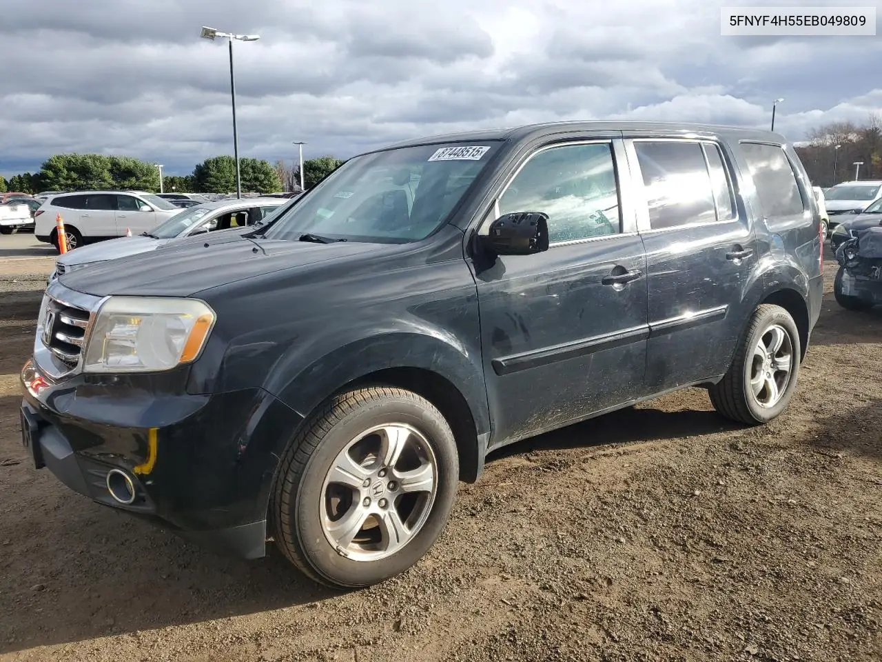 5FNYF4H55EB049809 2014 Honda Pilot Exl