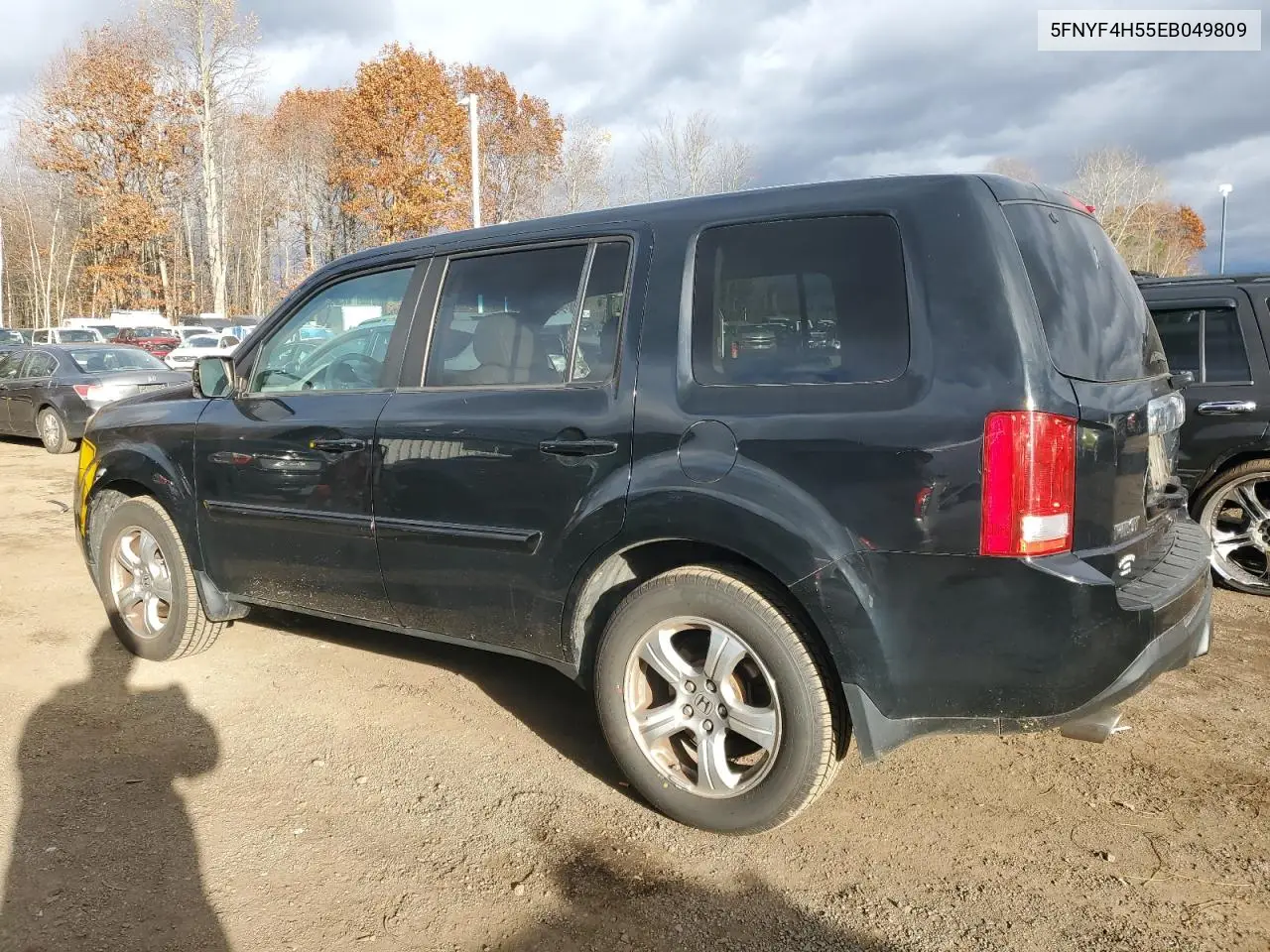 5FNYF4H55EB049809 2014 Honda Pilot Exl