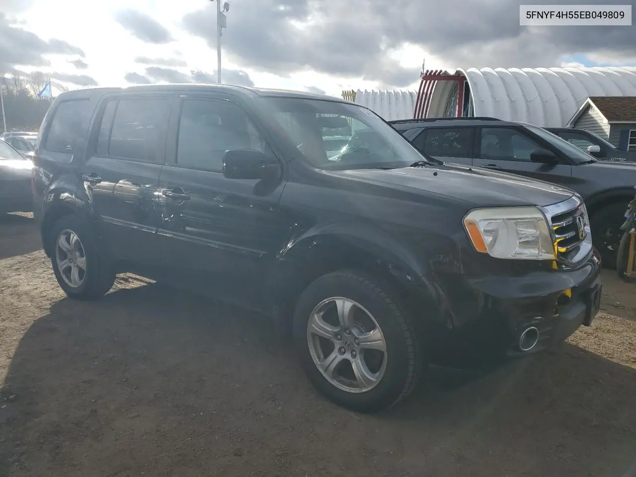 5FNYF4H55EB049809 2014 Honda Pilot Exl