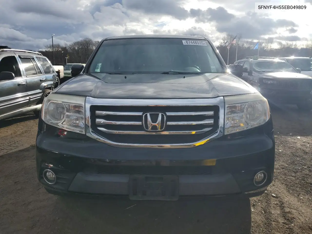 5FNYF4H55EB049809 2014 Honda Pilot Exl