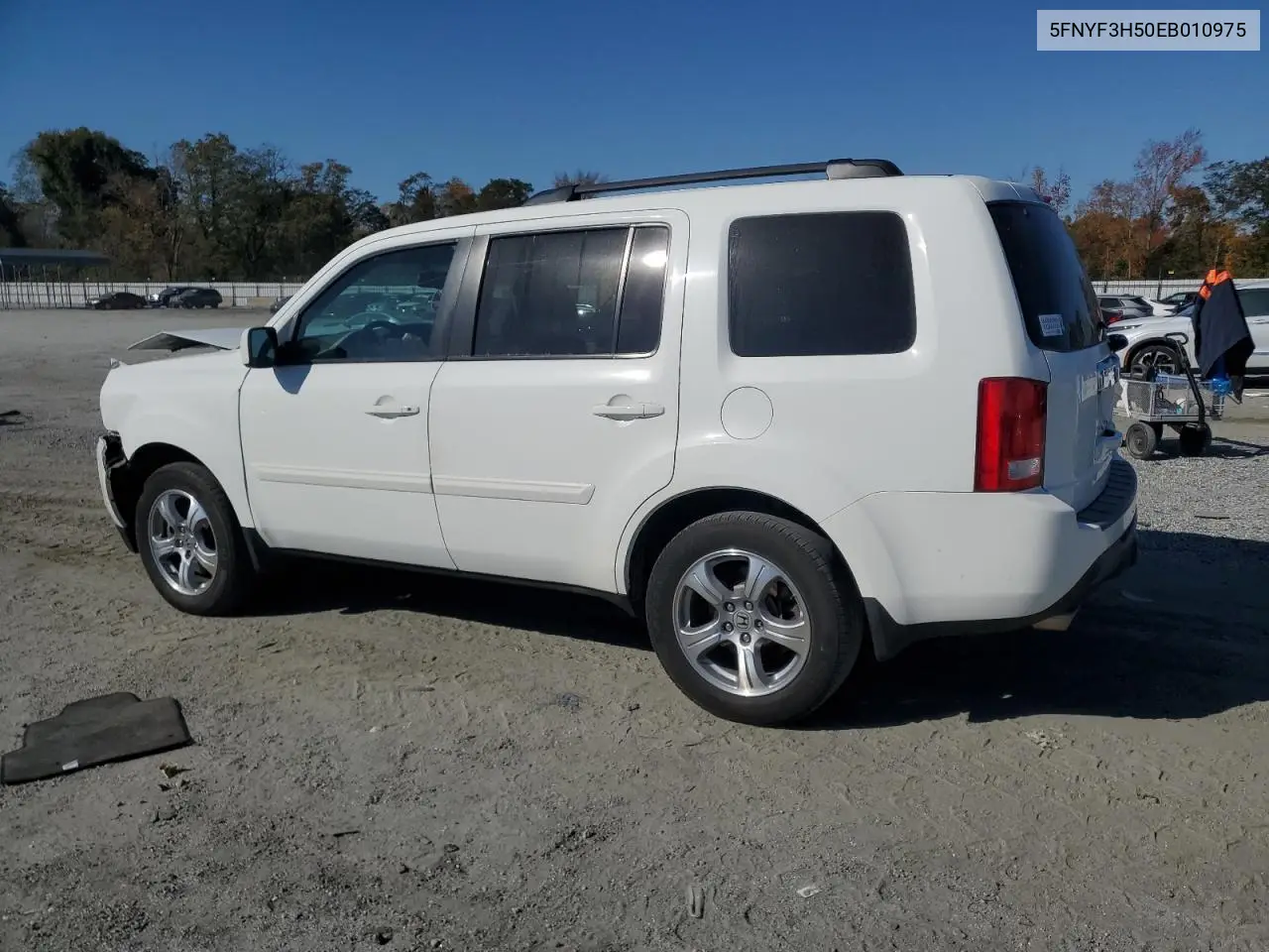 5FNYF3H50EB010975 2014 Honda Pilot Exl
