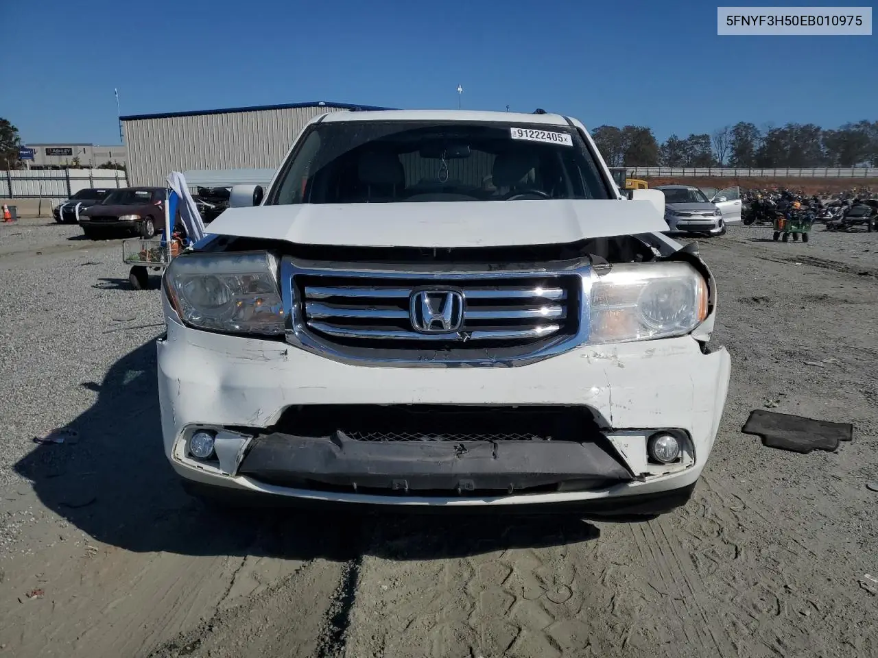 5FNYF3H50EB010975 2014 Honda Pilot Exl