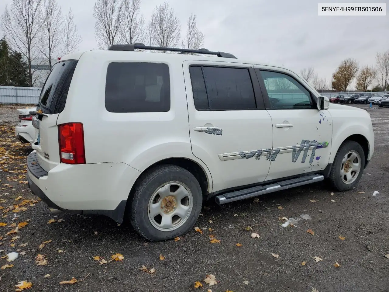 5FNYF4H99EB501506 2014 Honda Pilot Touring