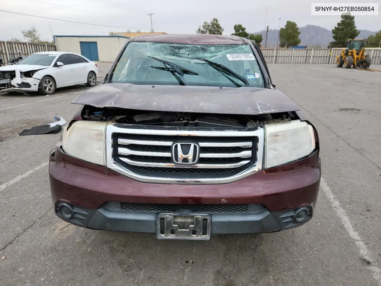 5FNYF4H27EB050854 2014 Honda Pilot Lx