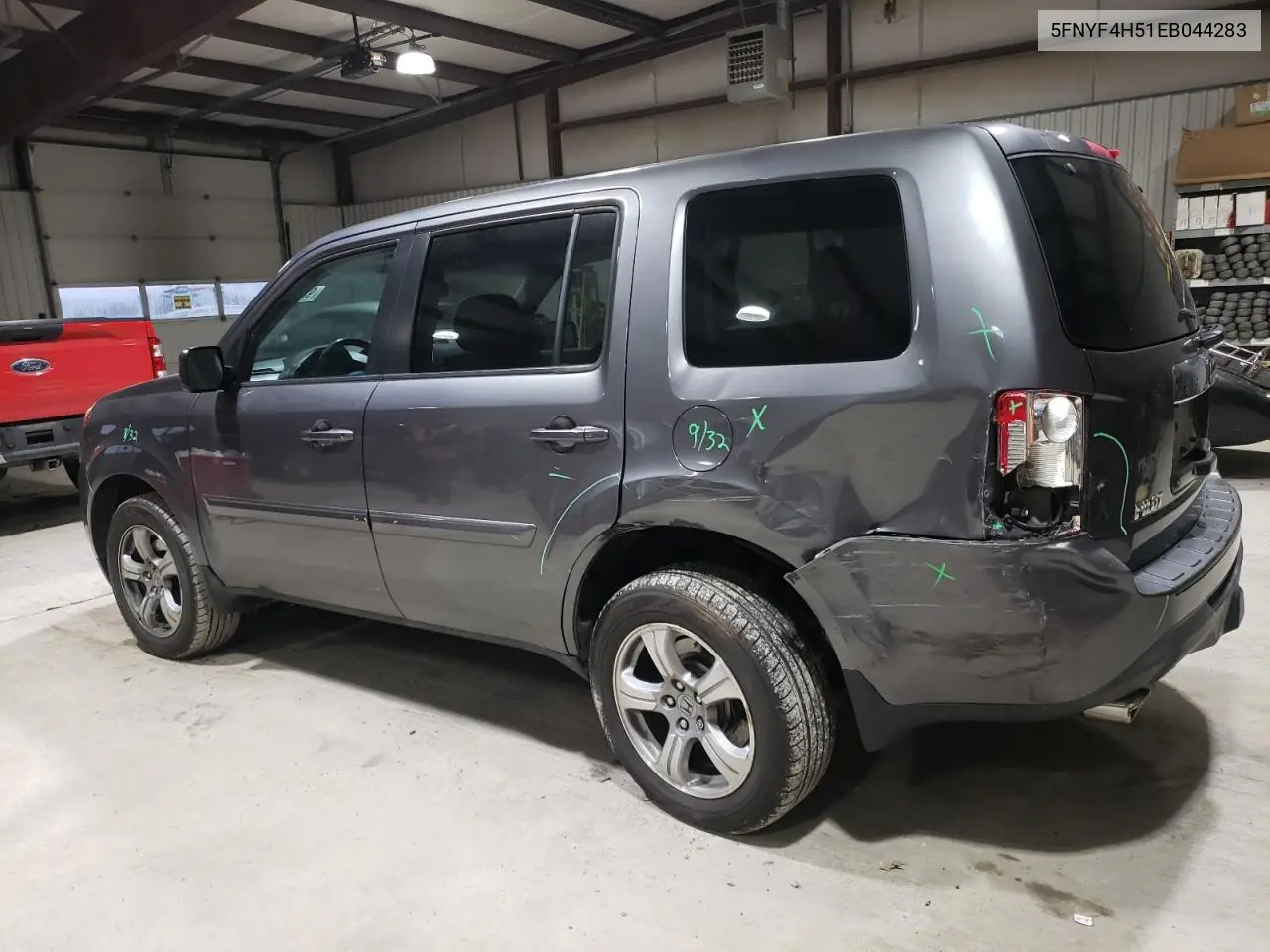 5FNYF4H51EB044283 2014 Honda Pilot Exl