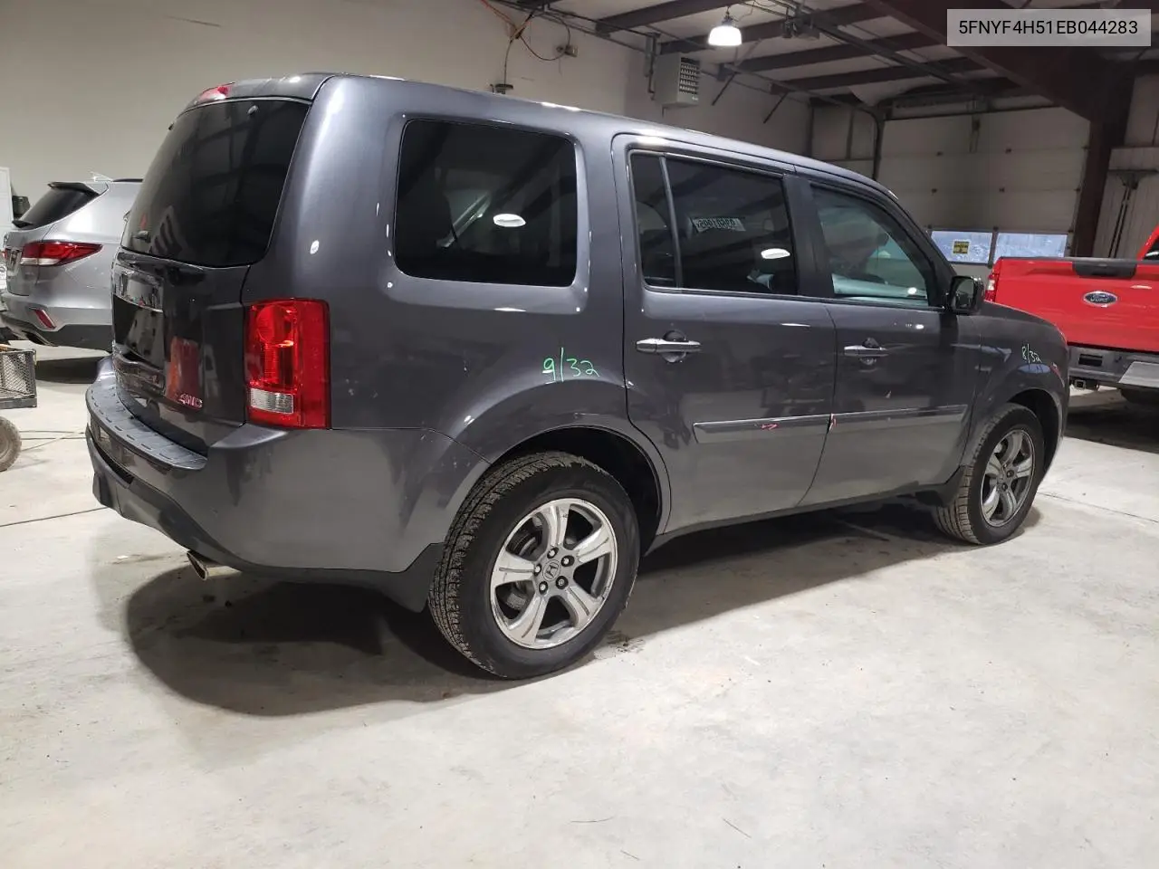5FNYF4H51EB044283 2014 Honda Pilot Exl