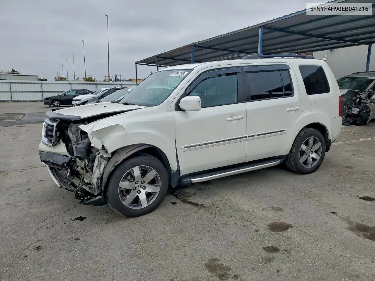 5FNYF4H90EB041216 2014 Honda Pilot Touring